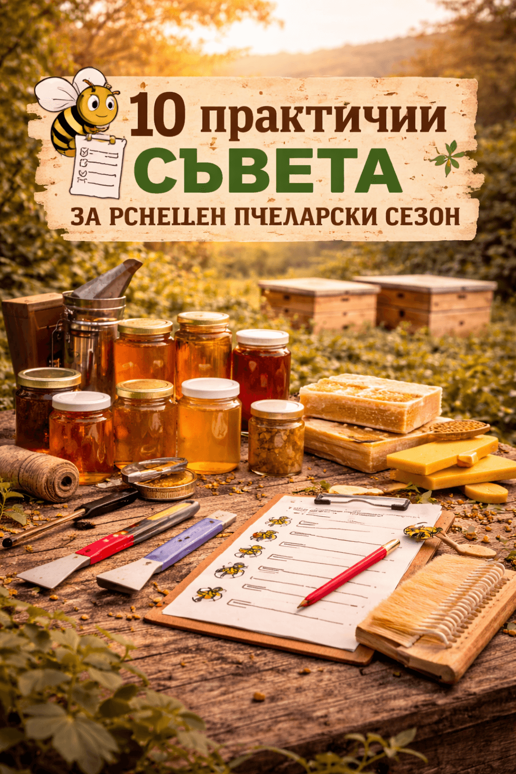 10 практични съвета за успешен пчеларски сезон